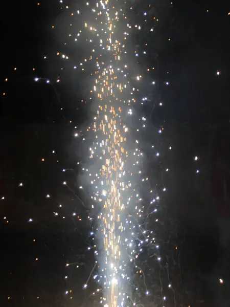 Brand Kex Diwali Firandet Indien — Stockfoto