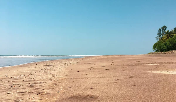 Výlet Anjarle Beach Indie Maháráštra — Stock fotografie