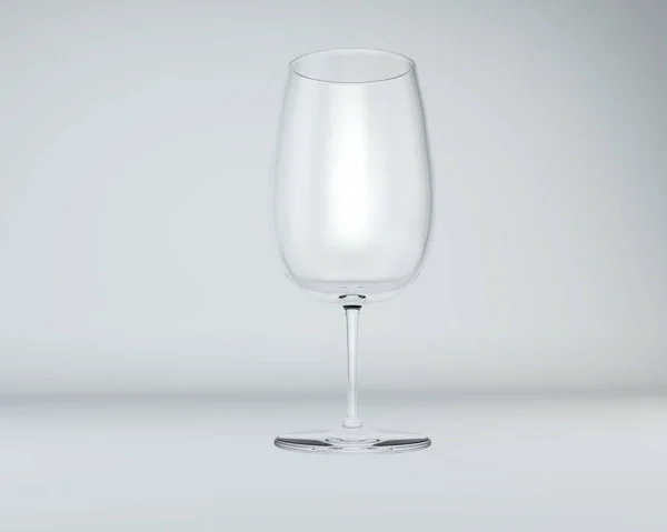 Illustratie Van Een Glas Wijn — Stockfoto