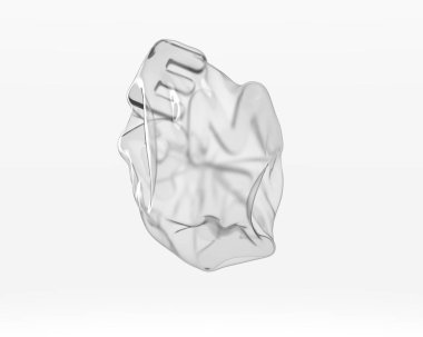 Boş paket. 3D çizim