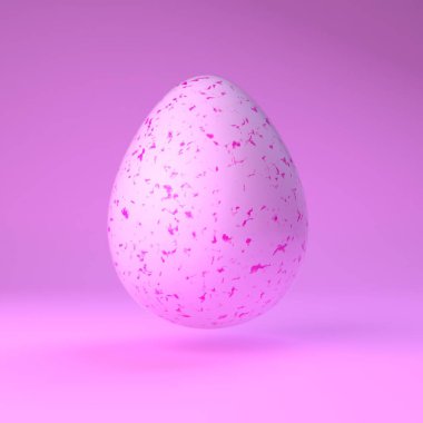 Komik yumurtalar. 3d illüstrasyon.