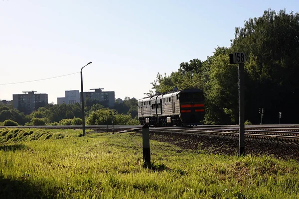 Locomotora Ciudad —  Fotos de Stock