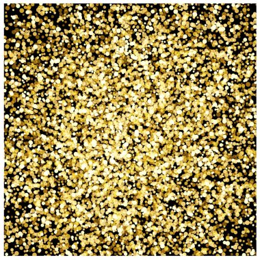Altın glitter hisse senedi vektör