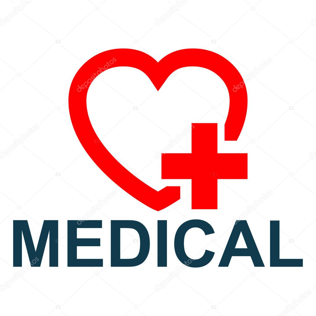 Medical logo  stock vector