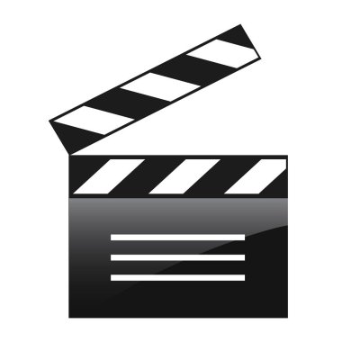 Film Kurulu simge stok vektör