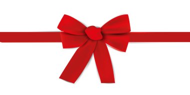 Hediyelik Dekorasyon. Güzel kırmızı kurdele - hisse senedi için