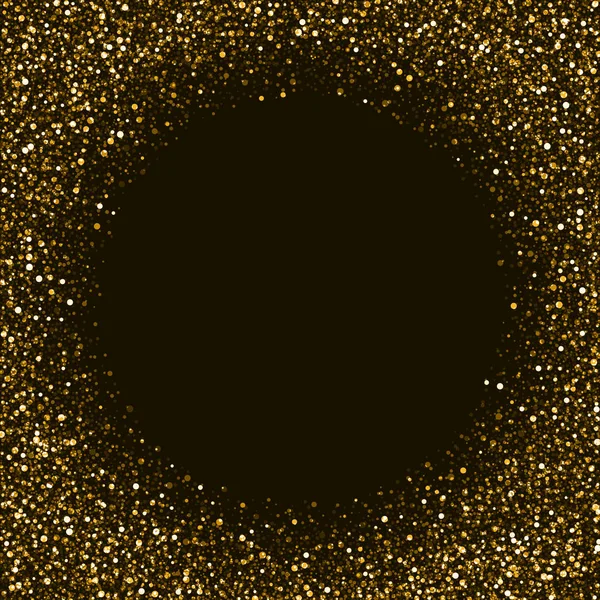 Λάμψη Χρυσό Σκόνη Κύκλο Διάνυσμα Απόθεμα Εικονογράφηση Αρχείου