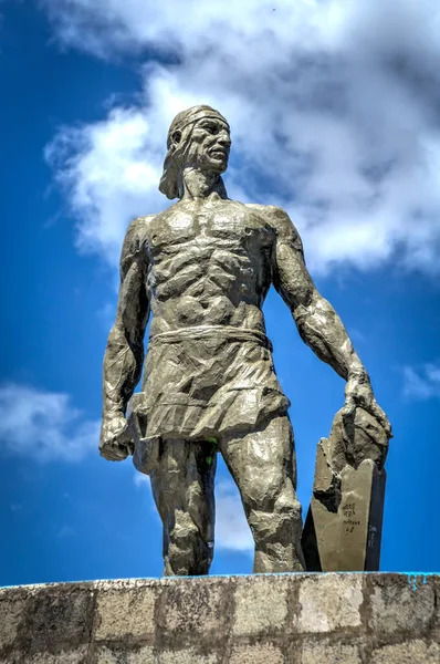 Guaranda Bolivar Provinsen Ecuador September 2013 Guaranga Indian Monument Monumento – stockfoto