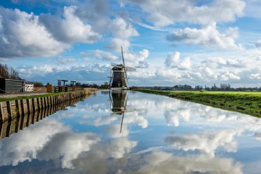 Leidschendam, Güney Hollanda, Hollanda içinde antika yel değirmeni