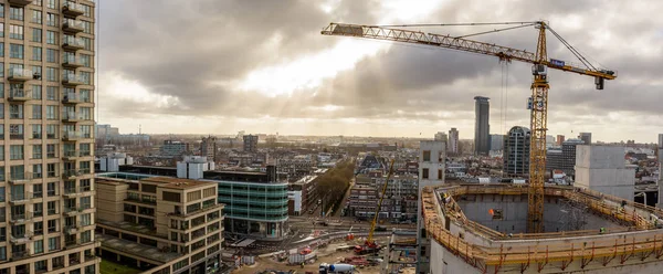 Panorama görüntülemek tarihi merkezinde Lahey şehir, Hollanda