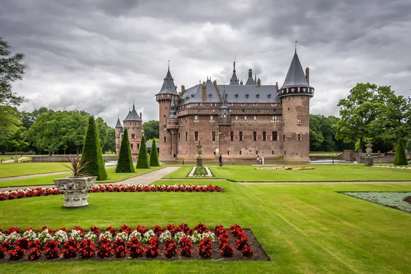 기념비적인 Castle Haar 네덜란드 드로브리지가 — 스톡 사진