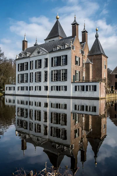 Renswoude Borchwal Castello Maniero Sua Tenuta Renswoude Nella Provincia Olandese — Foto Stock