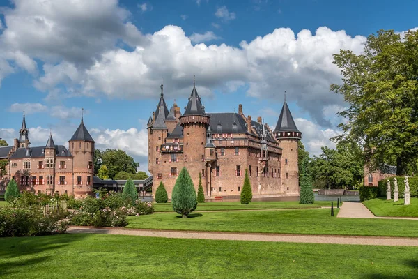 荷兰乌得勒支的德哈尔城堡 — 图库照片