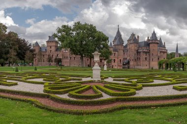 De Haar Kalesi. Hollanda, Utrecht 'teki Kale