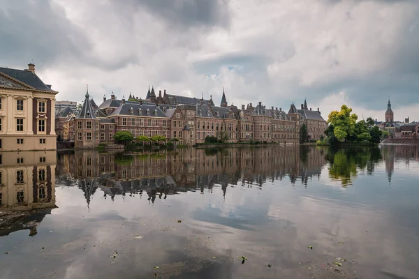 Hofvijver Pond Centre Hague Netherlands — Stock Photo, Image