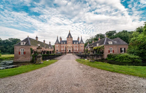 Vista Castillo Renswoude Países Bajos — Foto de Stock