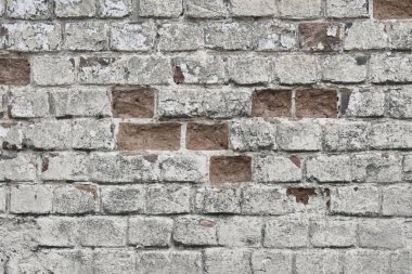 Tuğla duvar bir arka plan soyulmuş