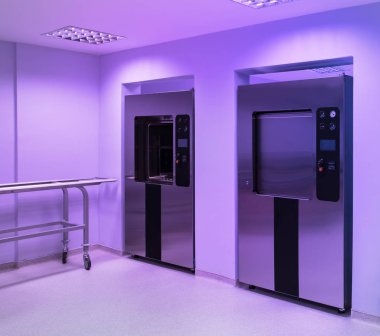 Hastane sterilizasyon ünitesi dolapları