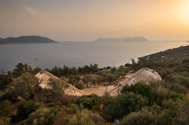 Kaş, Antalya tiyatro Antiphellos antik şehirde
