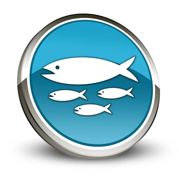 Icon Button Pictogram Fish Hatchery Symbol — Stock Photo, Image