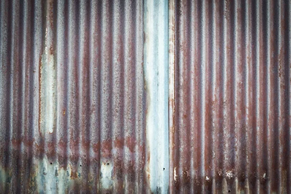 古い壁の金属の背景 テクスチャ — ストック写真