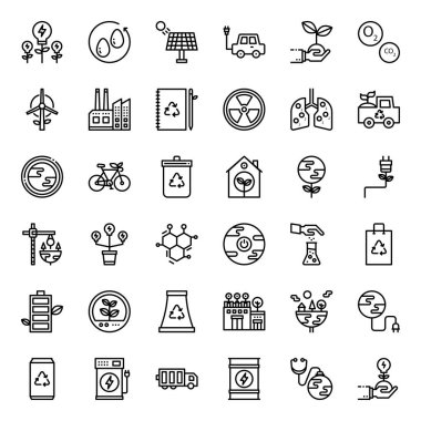 Beyaz arka plan üzerinde izole yenilik ortam simgesi