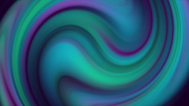 Abstrakt Färgglada Swirl Textur Bakgrund — Stockvideo