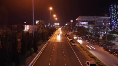 Yolda trafik Timelapse