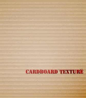 Kahverengi karton zemin vektör çizim