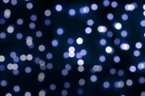 Absztrakt Homályos Kék Ezüst Csillogást Ragyog Fények Háttér Karácsonyi Háttérkép — Stock Fotó