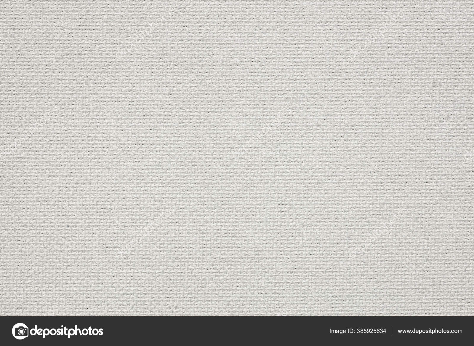 Primed White Canvas Texture Background Stock Photo, Picture and