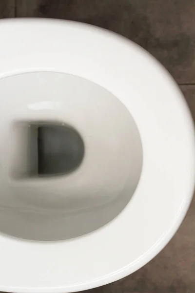 Siège Toilette Suspendu Blanc Dans Salle Bain Maison Hôtel Avec — Photo