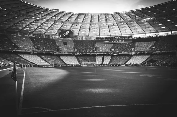 Kyiv Ucraina Maggio 2018 Vista All Interno Dello Stadio Olimpiyskiy — Foto Stock