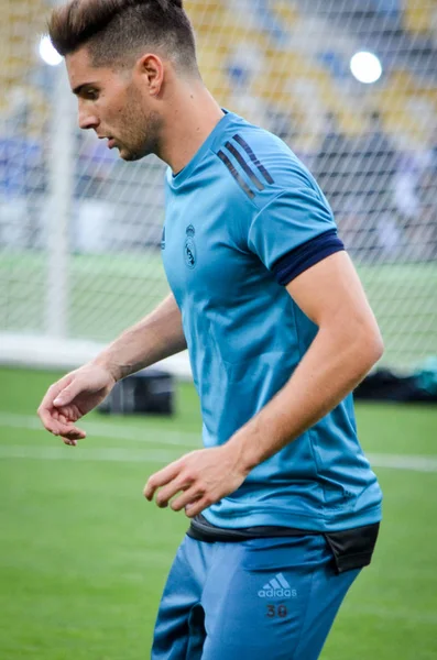Kyiv Ukraine Mai 2018 Luca Zidane Und Training Von Fußballern — Stockfoto