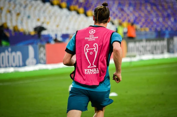 Kiev Ukrayna Mayıs 2018 Gareth Bale Eğitim 2018 Uefa Şampiyonlar — Stok fotoğraf