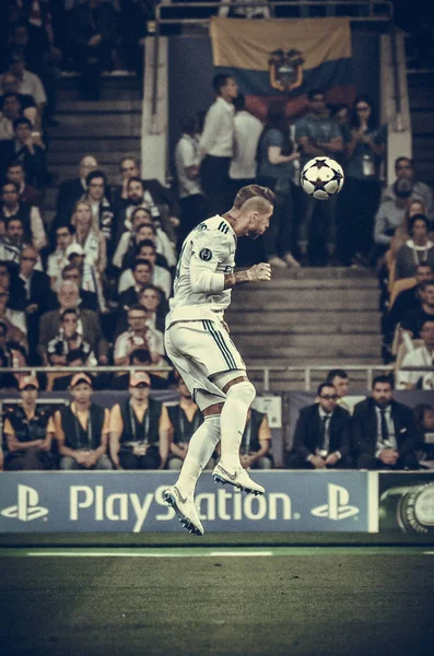 Kyiv Ukraine May 2018 Sergio Ramos 2018 Uefa Champions League — Stock Photo, Image