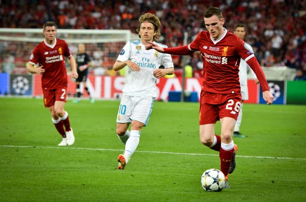 Kyiv Ukraine May 2018 Andrew Robertson 2018 Uefa Champions League — Stock Photo, Image