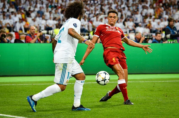 Kyiv Ukraine Mai 2018 Trent Alexander Arnold Lors Dernier Match — Photo