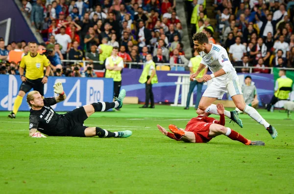 Kijów Ukraina Maja 2018 Cristiano Ronaldo 2018 Roku Finał Ligi — Zdjęcie stockowe