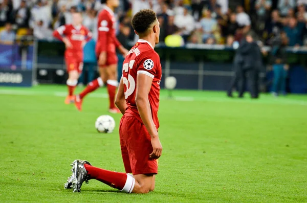 Kiev Ukrajna Május 2018 Trent Alexander Arnold Során 2018 Uefa — Stock Fotó