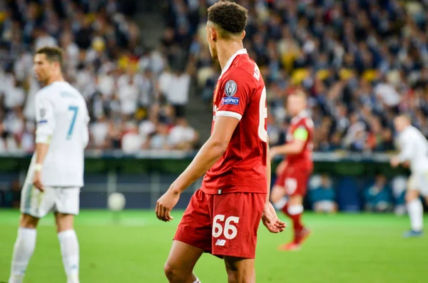 Kijów Ukraina Maja 2018 Trent Alexander Arnold 2018 Roku Finał — Zdjęcie stockowe