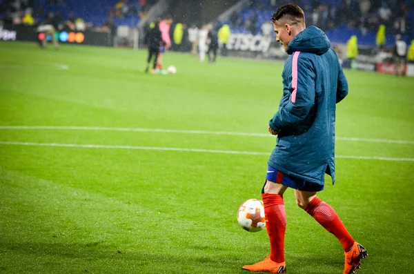 Lyon Frankrijk Mei 2018 Kevin Gameiro Tijdens Finale Van Uefa — Stockfoto