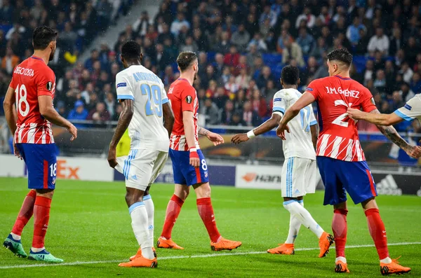 Lyon France May 2018 Jose Gimenez Final Uefa Europa League — Stock Photo, Image