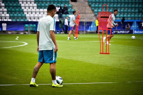 Tallinn Estland August 2018 Training Von Fußballern Von Real Madrid — Stockfoto