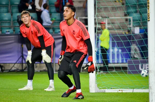 Таллінн Естонія Серпня 2018 Навас Keylor Під Час Фінального 2018 — стокове фото