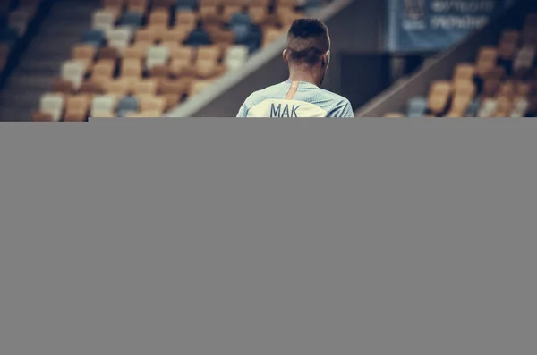 Lviv Ukrajna Augusztus 2018 Robert Mak Csoport Kiválasztása Során Uefa — Stock Fotó