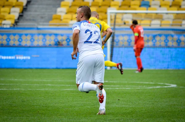 Lviv Ucrania Agosto 2018 Stanislav Lobotka Durante Selección Grupos Liga —  Fotos de Stock