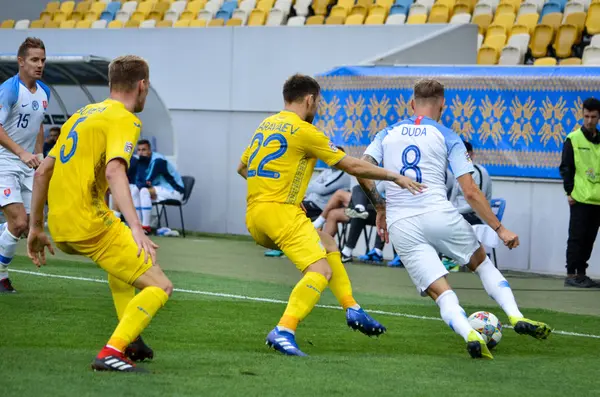 Lviv Ukraina Augusti 2018 Ondrej Duda Undergrupp Val Uefa Nations — Stockfoto