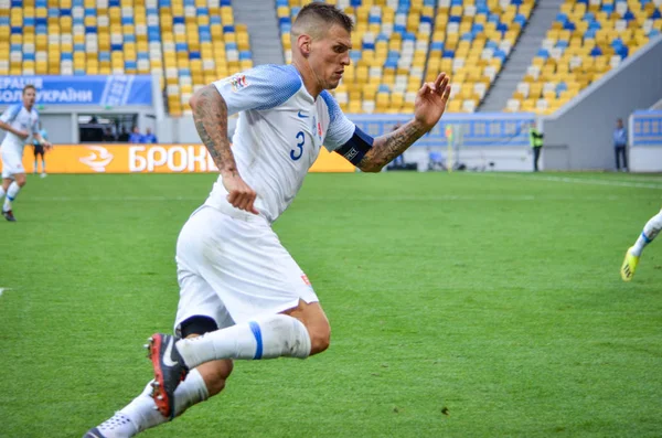 Lviv Ukraina Augusti 2018 Martin Skrtel Undergrupp Val Uefa Nations — Stockfoto