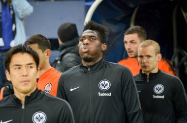 Kharkiv, Ukrayna - 14 Şubat 2019: Danny da Costa oyuncu duri